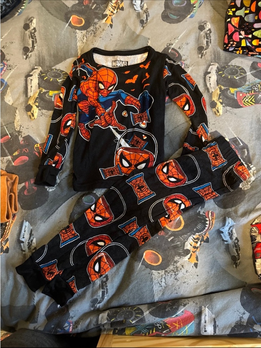 Spider Man pajamas size 4T